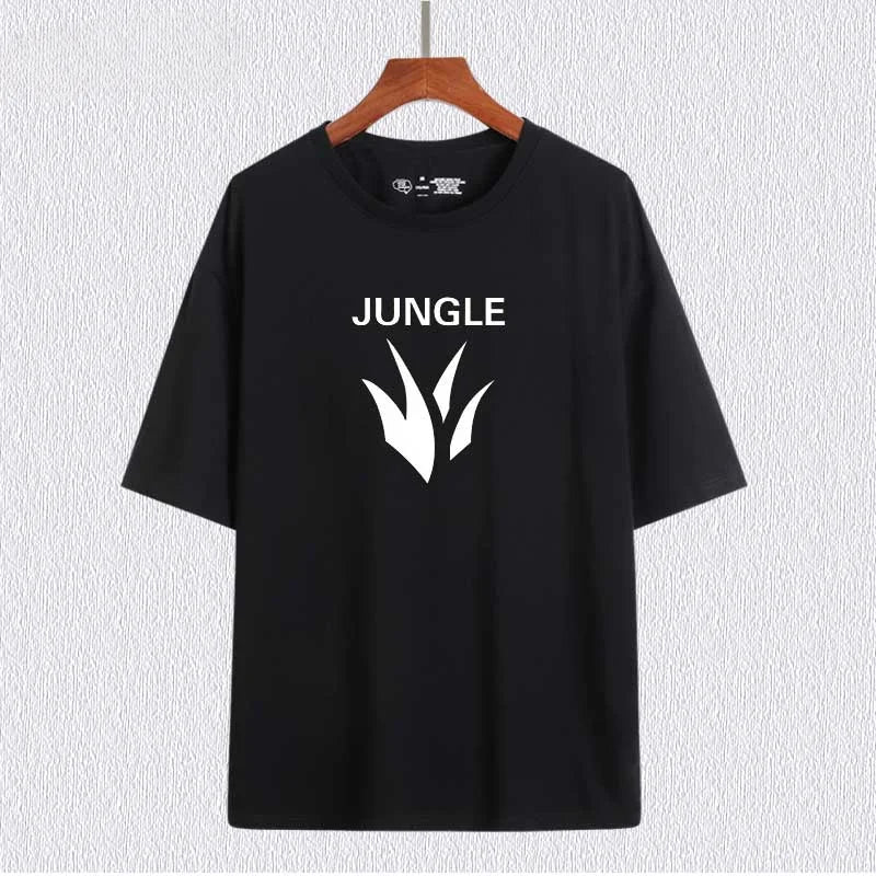 Games LOL League of Legends Men's Printed Women's Cotton Crew Neck Short Sleeve Half Sleeve T-Shirt Men's Women's T-Shirt