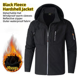 Men's Thicken Warm Jacket Autumn Winter Coats Outdoor Jackets Ski Climbing Windbreaker Waterproof Puffer Jacket Men