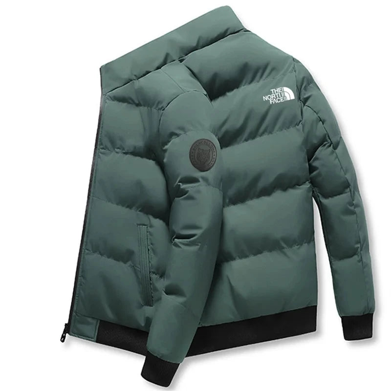 Men's casual high-necked down jacket, warm jacket, outdoor sports, Thinicef, fashionable, winter