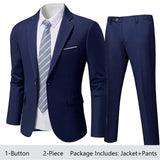 High Quality Wedding Suits For Men Elegant Blazers Set 3 Pieces Formal Classic Jackets Vest Pants Full Coats Luxury