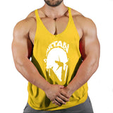 New Bodybuilding Brand Jogger Gym Singlet Training Bodybuilding Tank Top Vest Shirt Sleeveless Fitness Cotton Shirt For Men