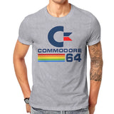 Commodore 64 T Shirt Men Tees Summer Clothing Cotton O-Neck TShirt