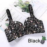 Comfort Wireless Bras for Women Underwear Seamless Solid Pink Black Bras Top Sexy Lingerie Push Up Bralette Female Intimates