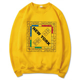 New York Monopoly Sweatshirt and Just Like That Hoodied New York Shit Carrie New York Monopoly Tee City Top Unisex Sweatshirts