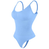 Smoothing Shapewear Bodysuit for Women Faja Full Body Shaper Thong Soft Body Shaping Sculpting Breast Slimming Underwear