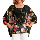 4XL 5XL 6XL Plus Size Women Blouse Sexy Off Shoulder Leopard Print Summer Tops Tees Casual Chiffon Blouses Shirts