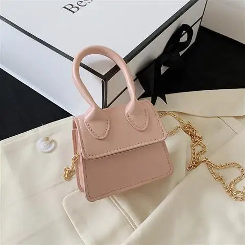 Mini Small Square bag Fashion New Quality PU Leather Women's Handbag Crocodile pattern Chain Shoulder Messenger Bags