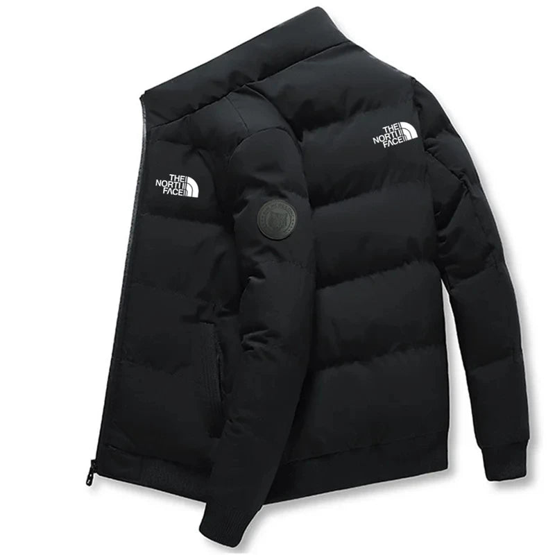 Men's casual high-necked down jacket, warm jacket, outdoor sports, Thinicef, fashionable, winter