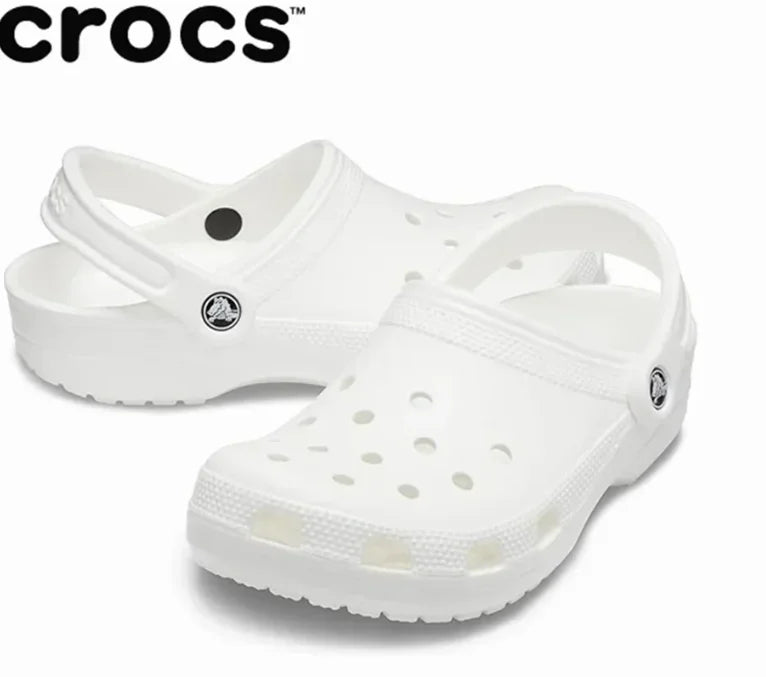 Crocs Unisex-Adult Classic Clogs Summer Beach Waterproof Soft Beach Sandals Outdoor Women's Men's Non Slip Crocs Shoes