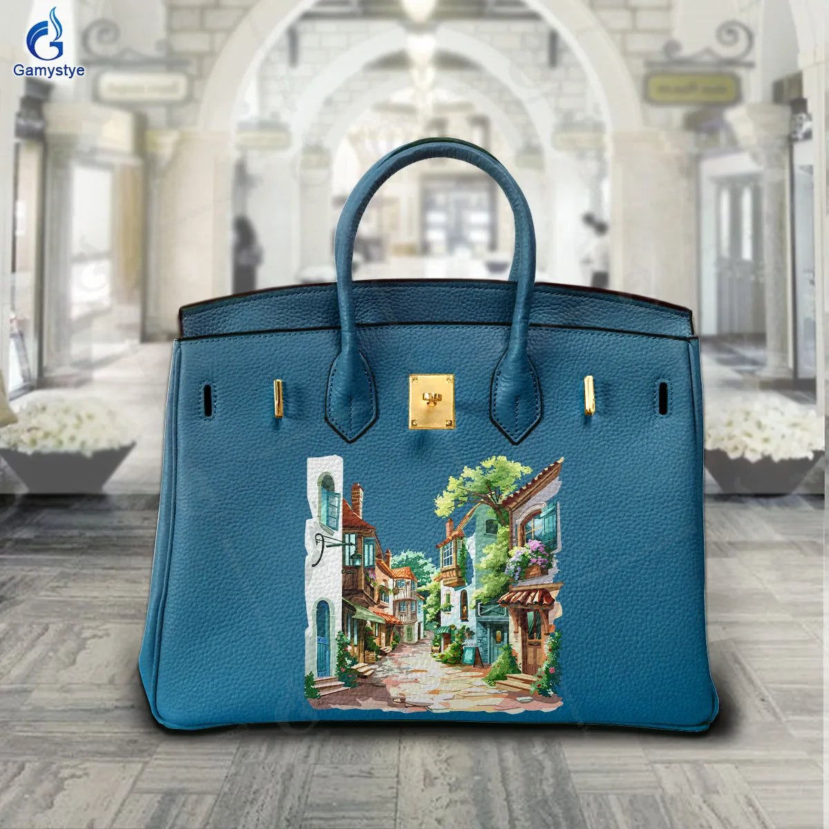 Printed Customize Art Bags Women Handbag and Purses Greatest Fashion Accessories Designer Ladies Tote Perfect Really Leather Cow