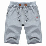 New Men's Shorts Summer Breeches Cotton Casual Sweat Bermudas Men Black Homme Classic Brand Clothing Beach Shorts Male