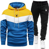 Men's Clothing Casual Sweatshirt Suit Sweatshirts for Men Daily Tricolor Hoodies Hot High-Quality Sports Tracksuit Jogging