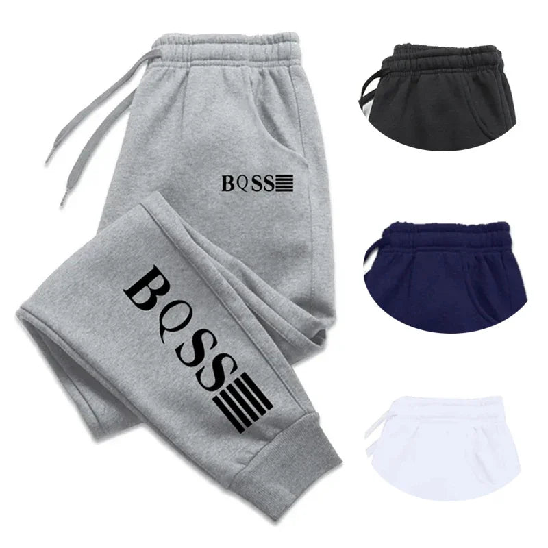 Men's Sweatpants Printing Fashion Trend Jogging Trousers Versatile Soft High Quality Street Elastic Waist Casual Pants S-4XL