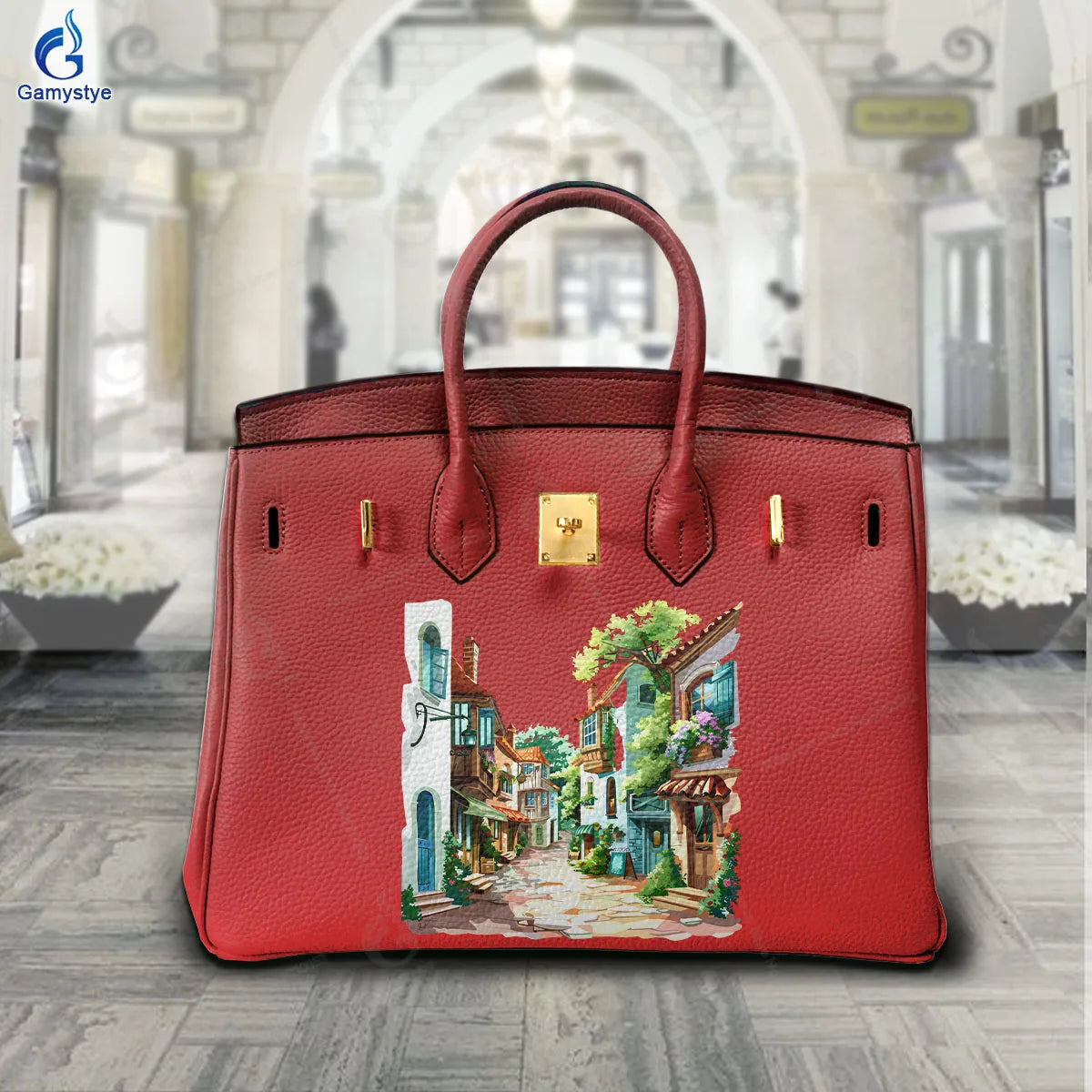 Printed Customize Art Bags Women Handbag and Purses Greatest Fashion Accessories Designer Ladies Tote Perfect Really Leather Cow