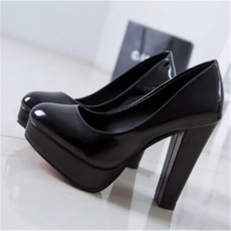 New Women Pumps Shoes Pointed Toe High Heels Fine Pointed Toe Slip-On Designer Shoes Women Wedding Luxury Zapatilla Mujer