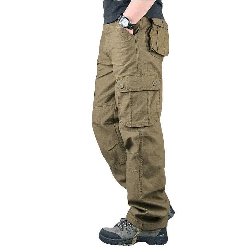 Tactical Cargo Pants Men Cotton Overalls Outdoor Work Trousers Big Size Hombre Clothing Camo Hiking Pants