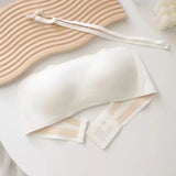 Sexy Seamless Tube Top Bra Invisible Strapless Bras Women Underwear Thin Non Slip Push Up Bralette Wireless Female Lingerie