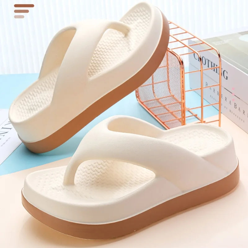 Woman flip flops Popular Design Shoes trend Casual Platform Sandals non-slip Outdoor slippers Unique features Flat sandals