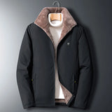 Men Winter Windproof Warm Thick Fleece Jacket Men Fashion Casual Coat Men Autumn Brand Outwear Outdoor Classic Jacket Men