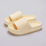 Women's Thick Platform Cloud Slippers EVA Soft Sole Pillow Slides Summer Beach Flip Flops Women Non Slip Bathroom Home Slippers