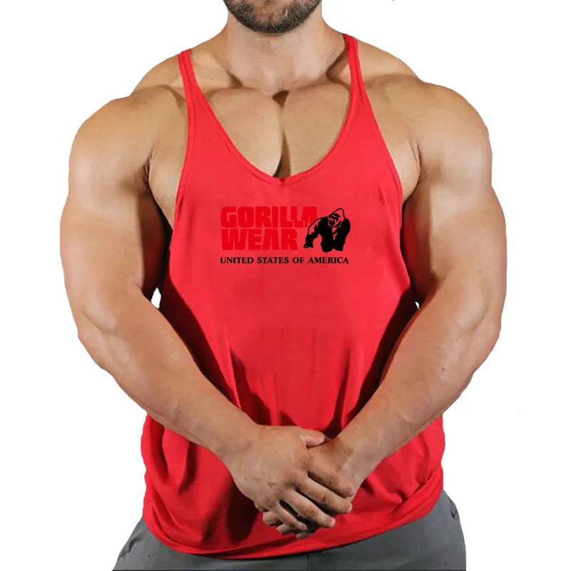 Men’s Gym Tank Top Clothing Summer Quick-dry Vest American Basketball Sports Sleeveless T-shirts Fitness Workout Tops for Men