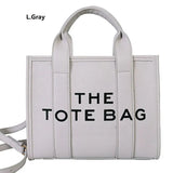 The Tote Bag For Women, Trendy PU Leather Handbag, Top Handle Satchel Purse, Casual Crossbody Bag