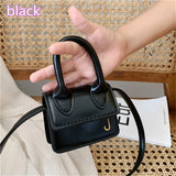 Kids Mini PU Leather Crossbody Bag Fashion Cute Little Girl Small Coin Pouch Purses Handbags Casual Toddler Purse Tote