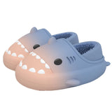 Comwarm Shark Plush Slippers For Women Men Autumn And Winter Warm Cartoon Cotton Slipper Non-Slip Waterproof Outdoor Home Shoes