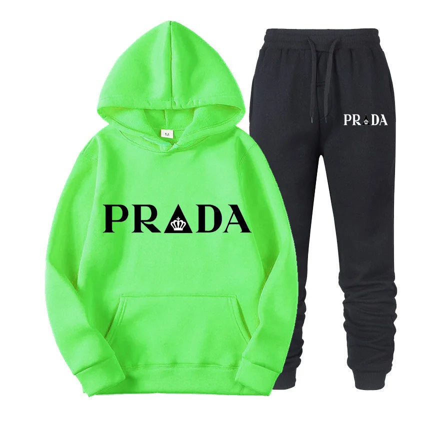 new unisex fashion casual sports hoodie set