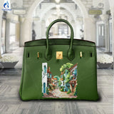 Printed Customize Art Bags Women Handbag and Purses Greatest Fashion Accessories Designer Ladies Tote Perfect Really Leather Cow