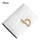 Fashion Women Mini Card Holder Short Wallet Women PU Wallet Multi-Card Card Holder Small Multi-functional Clutch Bag