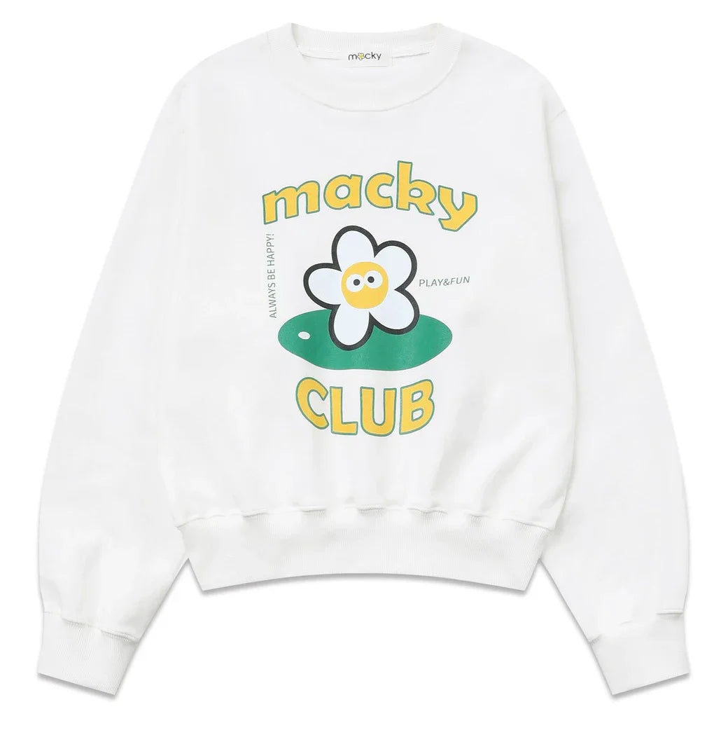 MACKY GOLF Y2K Clothing Korean New Women's Pullover Spring and Autumn Fashion Golf Wear Women's Golf Sweatshirt