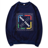 New York Monopoly Sweatshirt and Just Like That Hoodied New York Shit Carrie New York Monopoly Tee City Top Unisex Sweatshirts