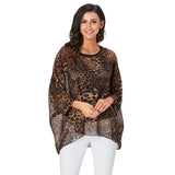 4XL 5XL 6XL Plus Size Women Blouse Sexy Off Shoulder Leopard Print Summer Tops Tees Casual Chiffon Blouses Shirts