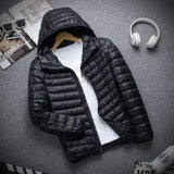 New Autumn And Winter Down Jacket Men's Fashion Hooded Super Light Warm Slim Coat Down Jacket Men's Coat