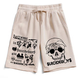 Rap Hip Hop Music Shorts Pants Cotton Trousers Man Woman Pants