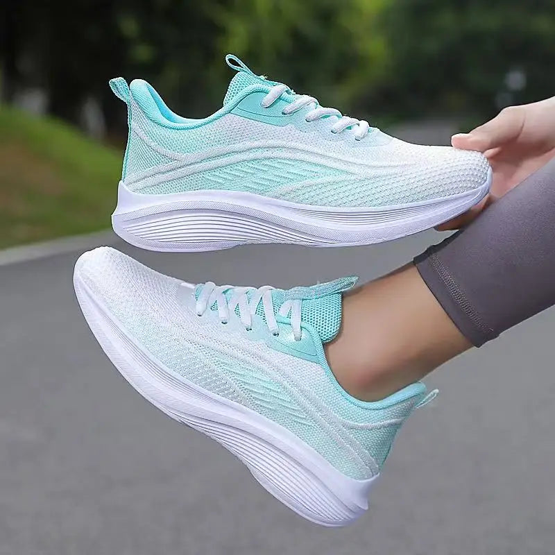 Casual Running Summer Fashion Anti Slip Hiking Mesh Breathability Athletic Shoe Tennis Woman Trend Woman Sneakers Couple