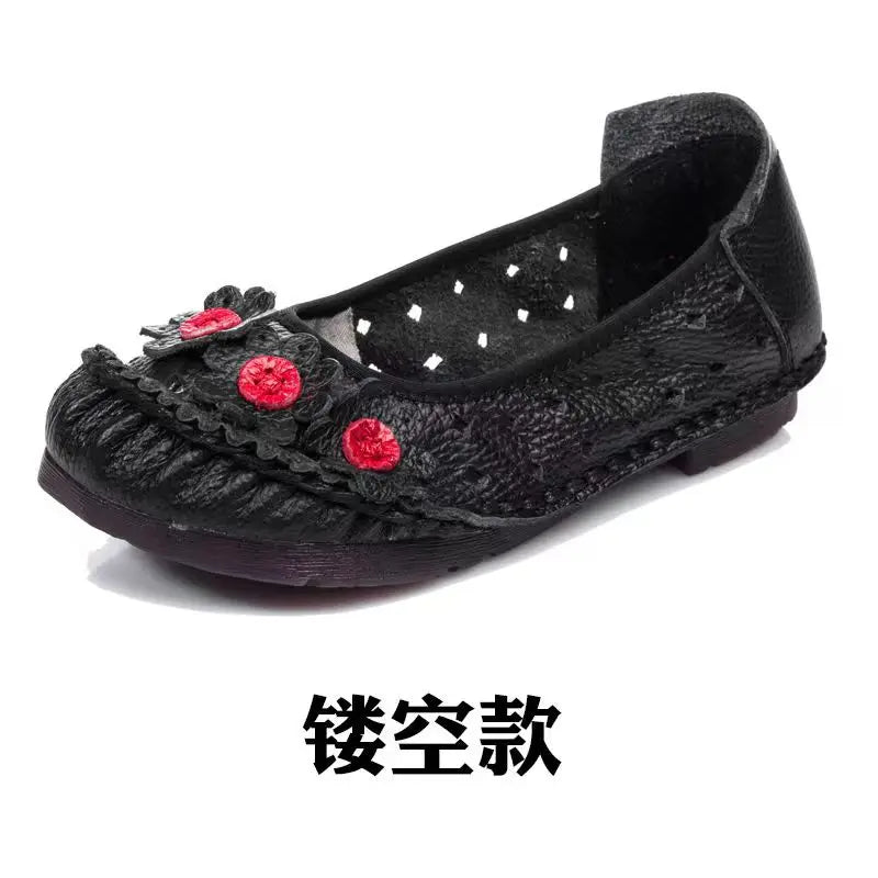 High quality handmade ladies genuine leather flats oxford shoes for women luxury brand loafers ladies moccasins