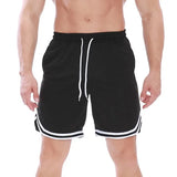 Summer Sports Shorts Men's Casual Five-point Pants Trend Loose Basketball Outer Wear Big Pants Pants Mesh Thin Section