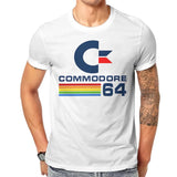 Commodore 64 T Shirt Men Tees Summer Clothing Cotton O-Neck TShirt