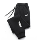 New Trendy Men's Trousers Casual Skinny Pants Breathable Loose Ankle-Tied Pants Sweat pants