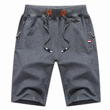 New Men's Shorts Summer Breeches Cotton Casual Sweat Bermudas Men Black Homme Classic Brand Clothing Beach Shorts Male