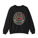 Watermelon Graphic Sweatshirt Aesthetic Fruit Shirt Human Rights Sweater Protest Tee Unisex Long Sleeves Sweatshirts