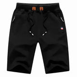 New Men's Shorts Summer Breeches Cotton Casual Sweat Bermudas Men Black Homme Classic Brand Clothing Beach Shorts Male