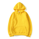 Men's Hoodies Women Pullover Spring Autumn Casual Hoodie Sweatshirts Solid Color Hoodies Oversize Black Sweatshirt For Male