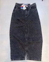 Y2K trendy retro classic pocket skull pattern straight denim trousers summer American Gothic washed wide-leg denim loose pants