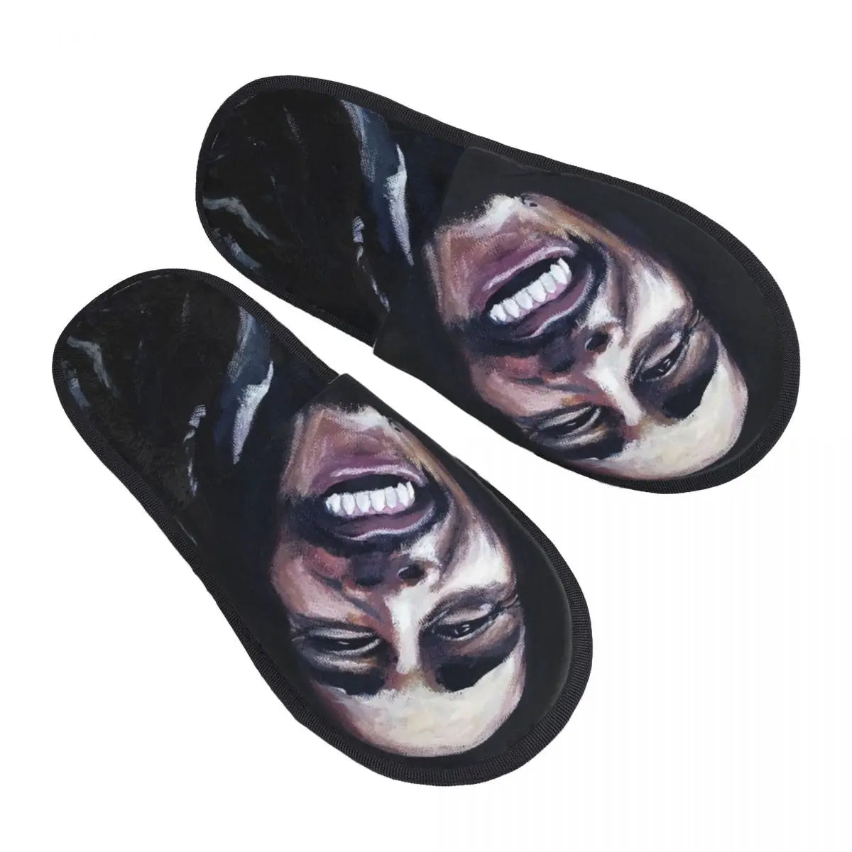 Custom Jamaica Singer Reggae Rock Bob Marley Comfort Scuff Memory Foam Slippers Women Hotel House Shoes