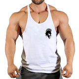 New Bodybuilding Brand Jogger Gym Singlet Training Bodybuilding Tank Top Vest Shirt Sleeveless Fitness Cotton Shirt For Men