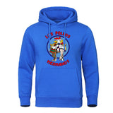 LOS POLLOS Hermanos Men's Hoodies Loose Pullover Letter Print Male Sweatshirts Chicken Brothers Pullovers Warm Breathable Hoody