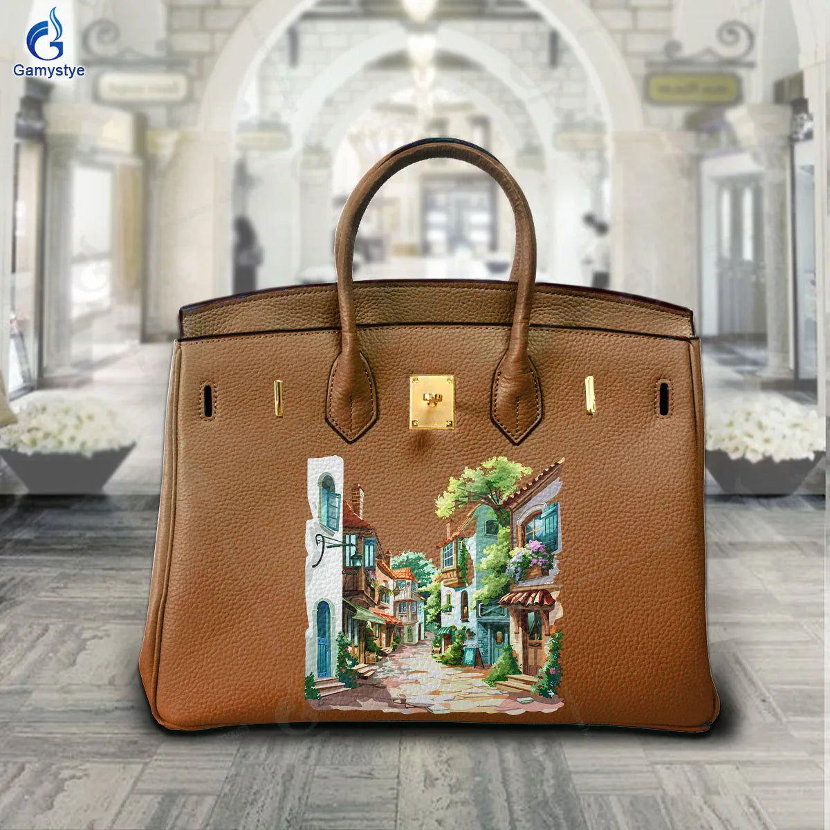 Printed Customize Art Bags Women Handbag and Purses Greatest Fashion Accessories Designer Ladies Tote Perfect Really Leather Cow